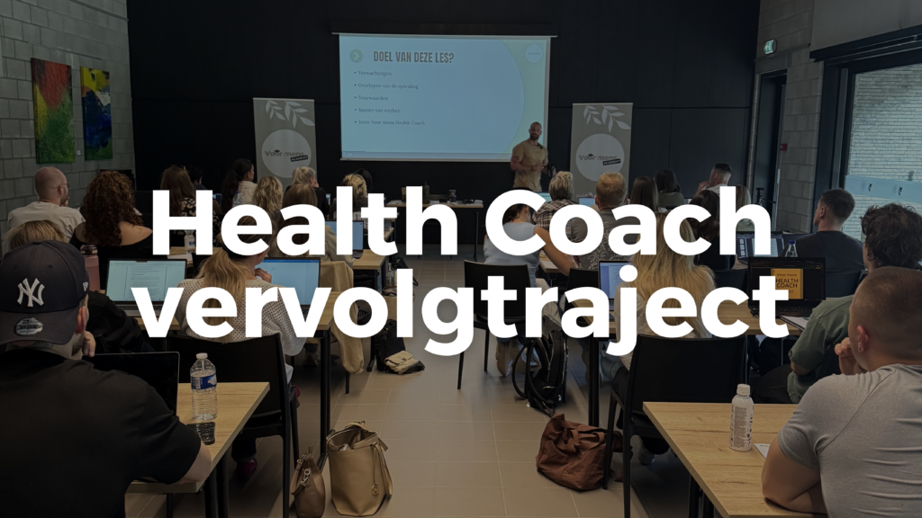 Health Coach - vervolgtraject